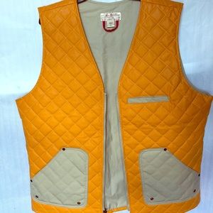 Filson Garment Orange Vest XXL